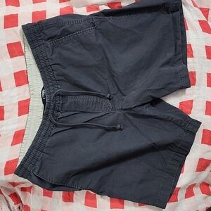 CHAPS Men's Casual Drawstring Navy Shorts - Size Large
